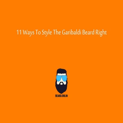 Style The Garibaldi Beard Right | PPTX