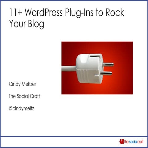 11+ WordPress Plugins to Rock Your Blog