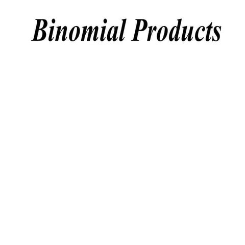 11 x1 t01 02 binomial products (2014)