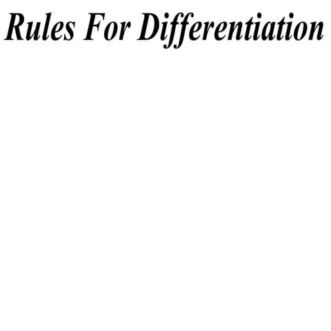 11 x1 t09 03 rules for differentiation (2012)