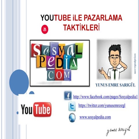 [Sosyal medya] Youtube ile Pazarlama taktikleri