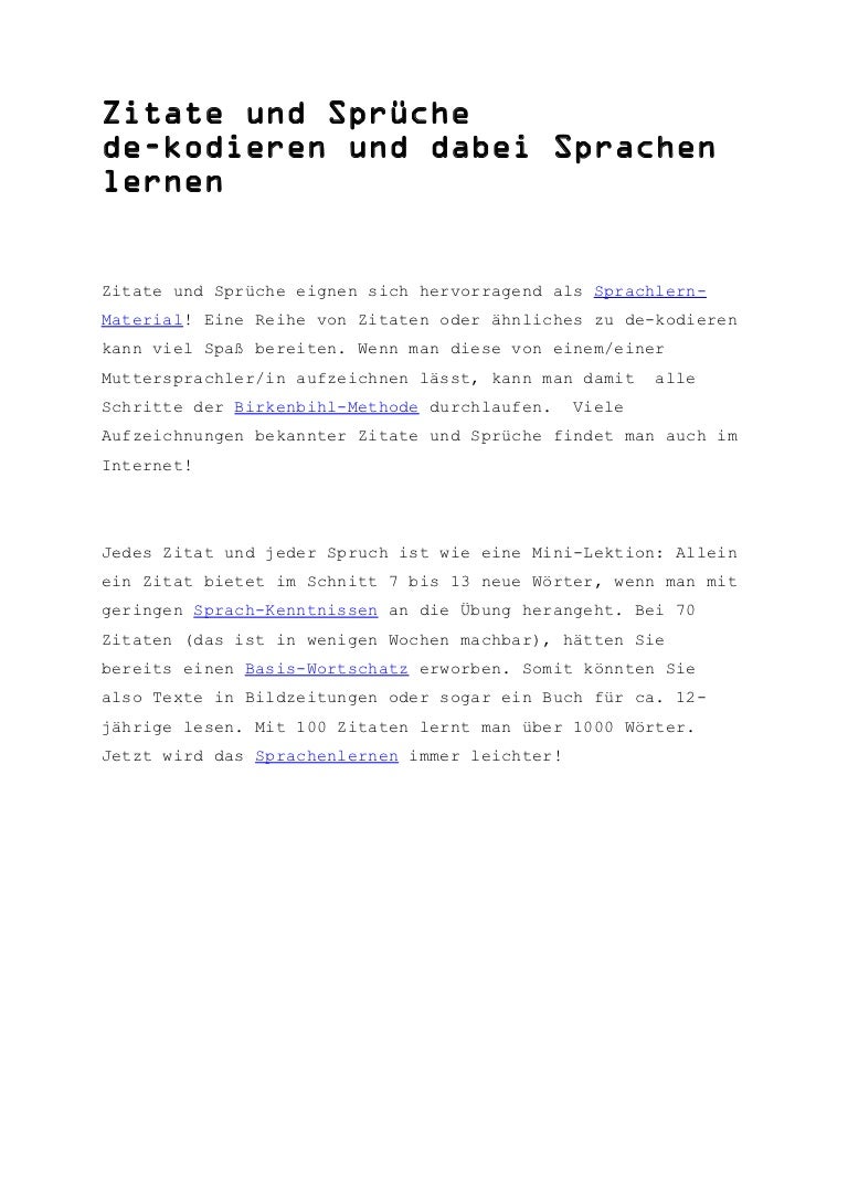 Get Zitat sprache lernen For Free