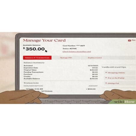 How To Check Vanilla Gift Card Balance On Mobile Or PC