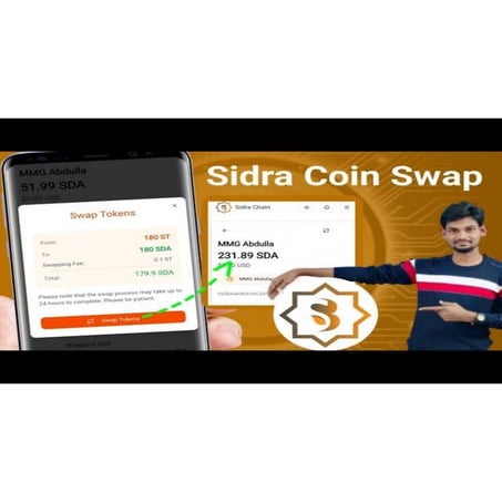 How To Swap Sidra Tokens (ST) To SDA Fast