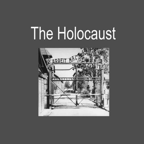 12.1.3 the holocaust