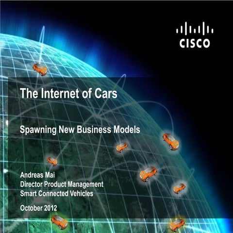 The Internet of Cars: Spawning New Business Models