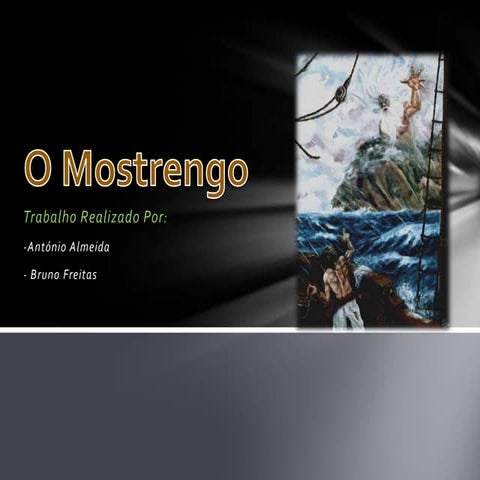 O Mostrengo mensagem Fernando Pessoa