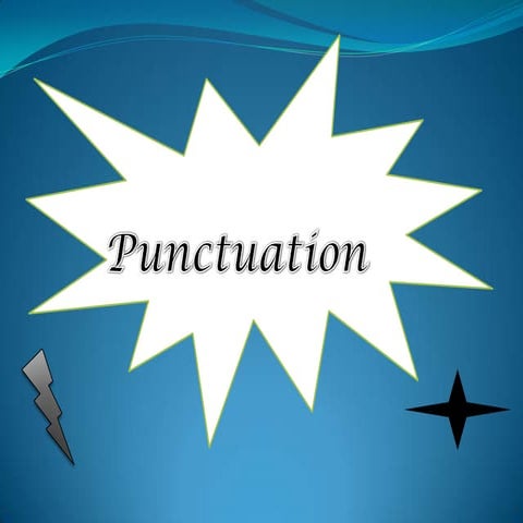 12. punctuation