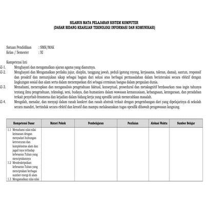 12.tik c1-silb-xi-silabus sistemkomputer