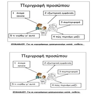 Περιγραφή προσώπου