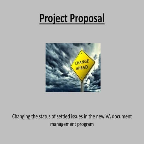 12. project proposal
