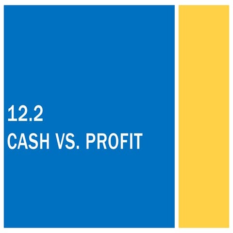 12.2 Cash vs Profit