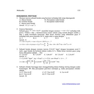 Dinamika Rotasi