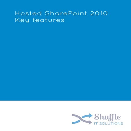 Hosted Sharepoint 2010 Key Features