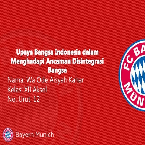 Sejarah Kelas 12 SMA - Upaya Bangsa Indonesia dalam Menghadapi Ancaman Disint...