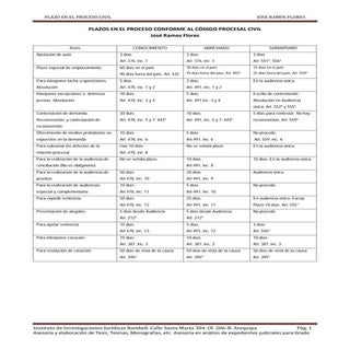 12. plazos procesales en el proceso...