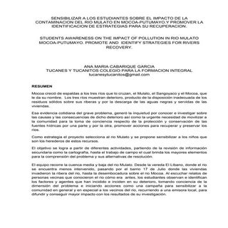 Tucanitos explorando la naturaleza ...