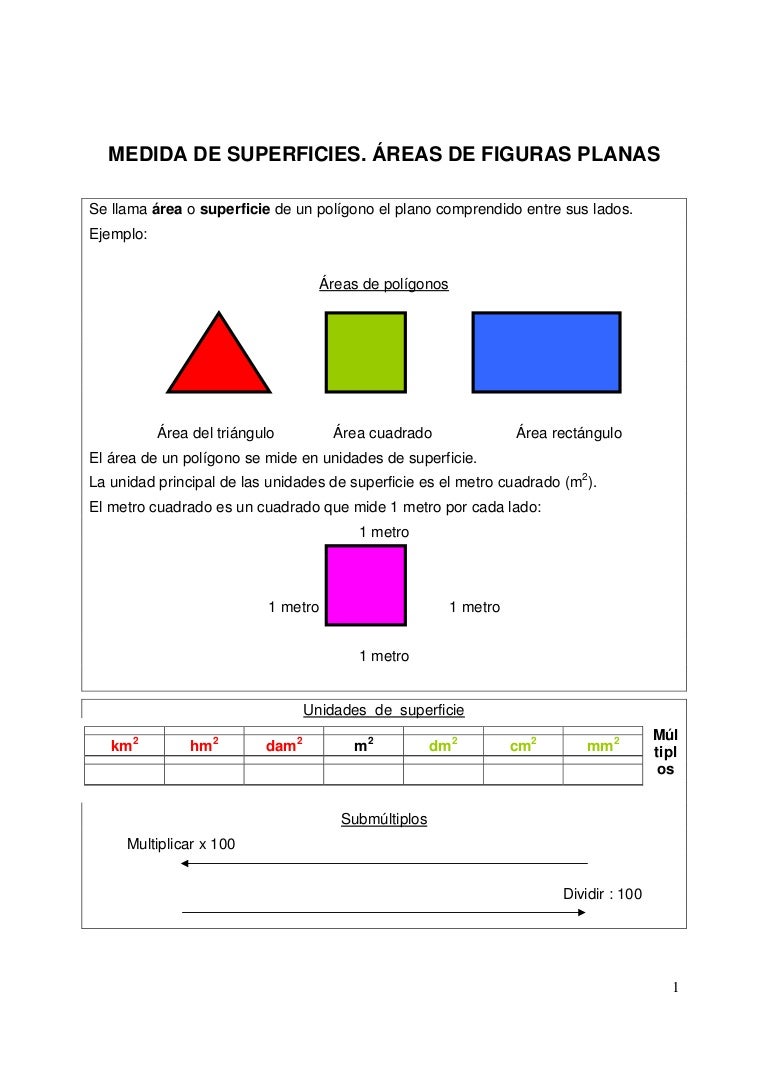 Un Metro Cuadrado Cuantos Centimetros Cuadrados Tiene 12.medida de superficies