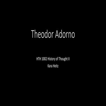 Adorno