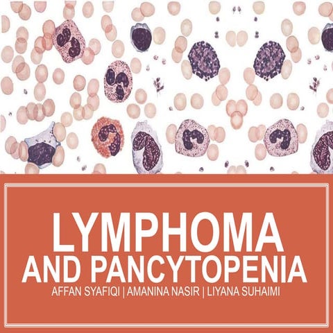 Lymphoma and pancytopenia