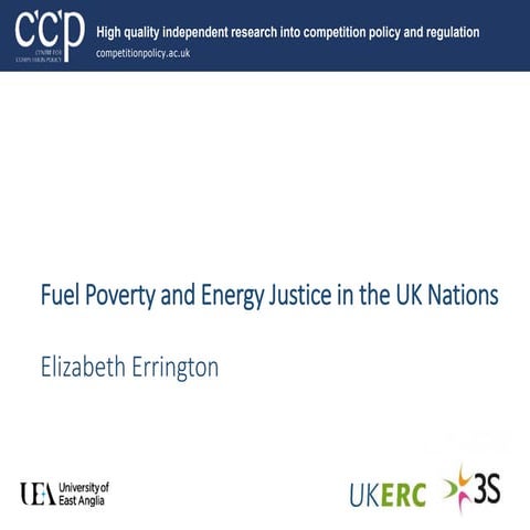 Fuel Poverty and Energy Justice in the UK Nations