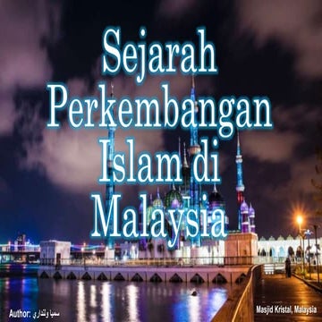 Sejarah Perkembangan Islam di Malaysia