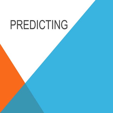 Usage of 'anticipate, predict and guess. | PPT