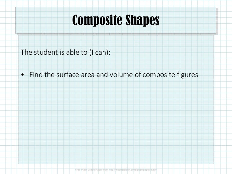 12.5 Composite Shapes