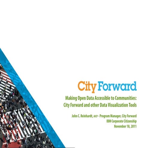 Urban Systems Collaborative Seminar | John Reinhardt, City Forward and other ...