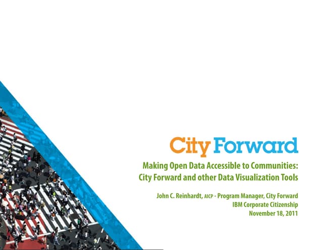 Urban Systems Collaborative Seminar | John Reinhardt, City Forward and other ...