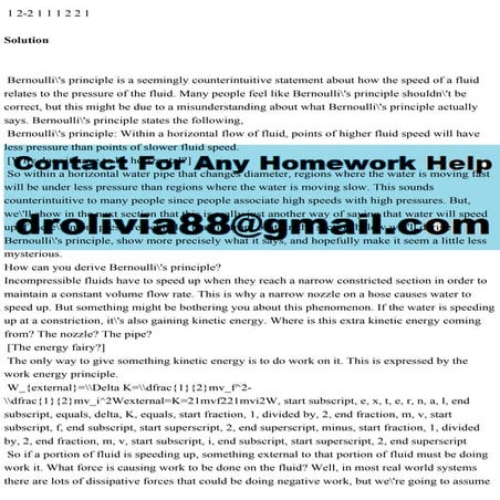 1 2-2 1 1 1 2 2 1 Solution Bernoullis principle is a seemin.pdf