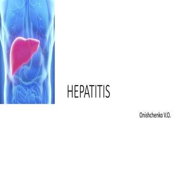 Chronic hepatitis | PPTX