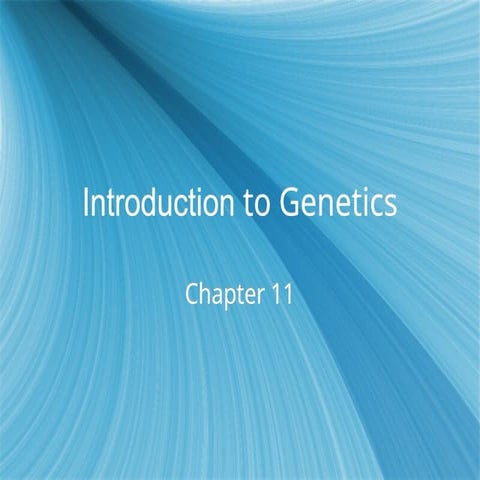 Chapter 11.2 Notes - Applying Mendel's Principles | PPTX