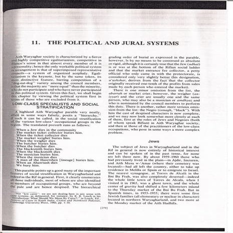 12. Aith Waryaghar : Political and Jural Systems | PDF