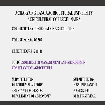 12. Soil health management and microbes in conservation agriculture.pptx