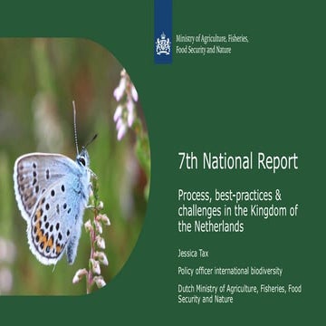 7th National Report Process: Best Practices & Challenges in the Kingdom of th...