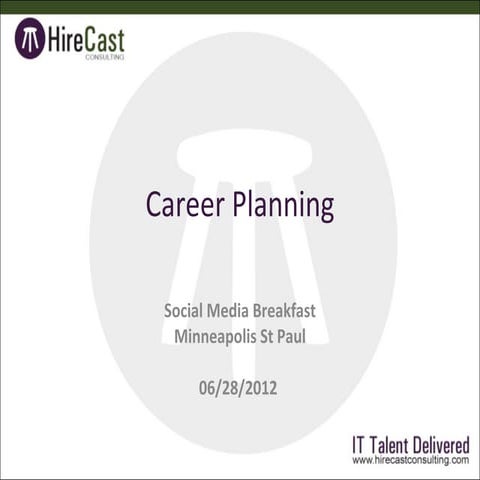 Career Planning - Social Media Breakfast Minneapolis St Paul