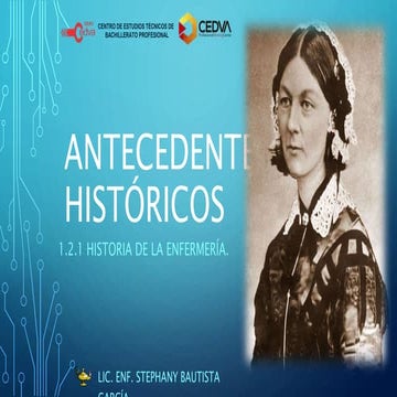  antecedentes históricos de enfermería