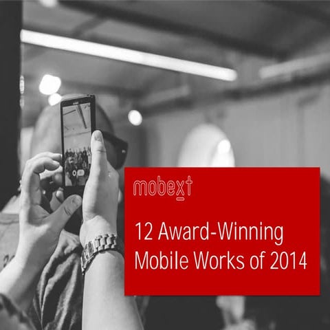 12 Award-Winning Mobile Works of 2014 