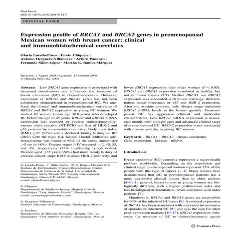 12. brca in premenopausal breast cancer