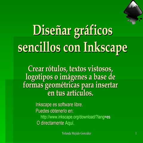 Tutorial inkscape iv edición de nodos | PPTX