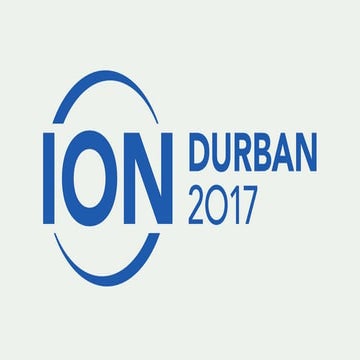 ION Durban - Closing Slides