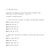 12- Item Grit Scale Directions for taking the Grit Scale | PDF