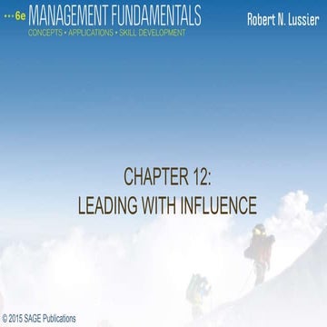 12  leading with influence