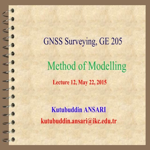 Method of fault modelling