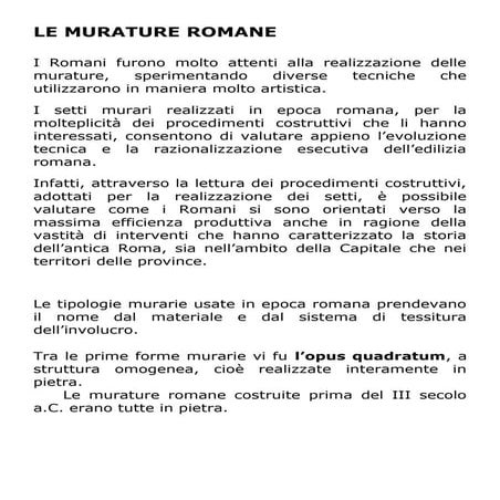 12. Opus architettura romana