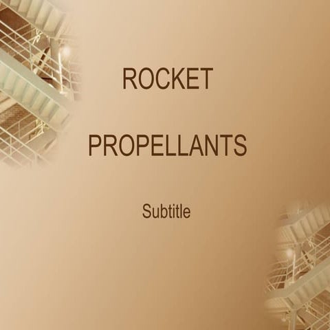  rocket propellants
