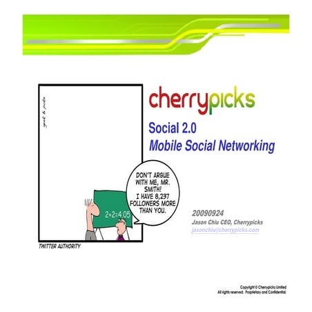 12. Social 2.0   Mobile Social Networking   Jason Chiu