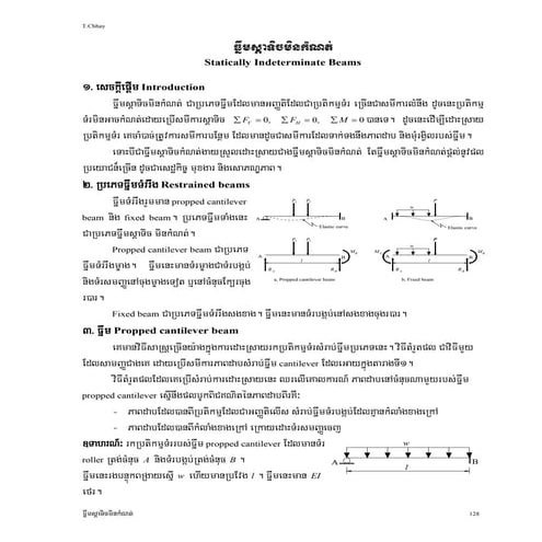 12.statically indeterminate beams12 | PDF