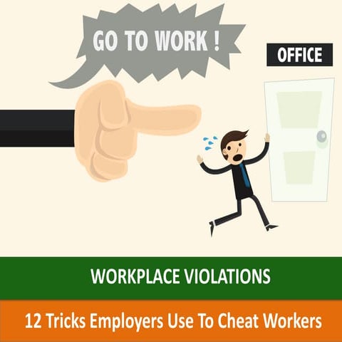 12 Tricks Employers use To Cheat Their Employees | PDF
